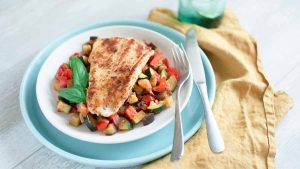 blackened-basa-fillets-with-rataouille