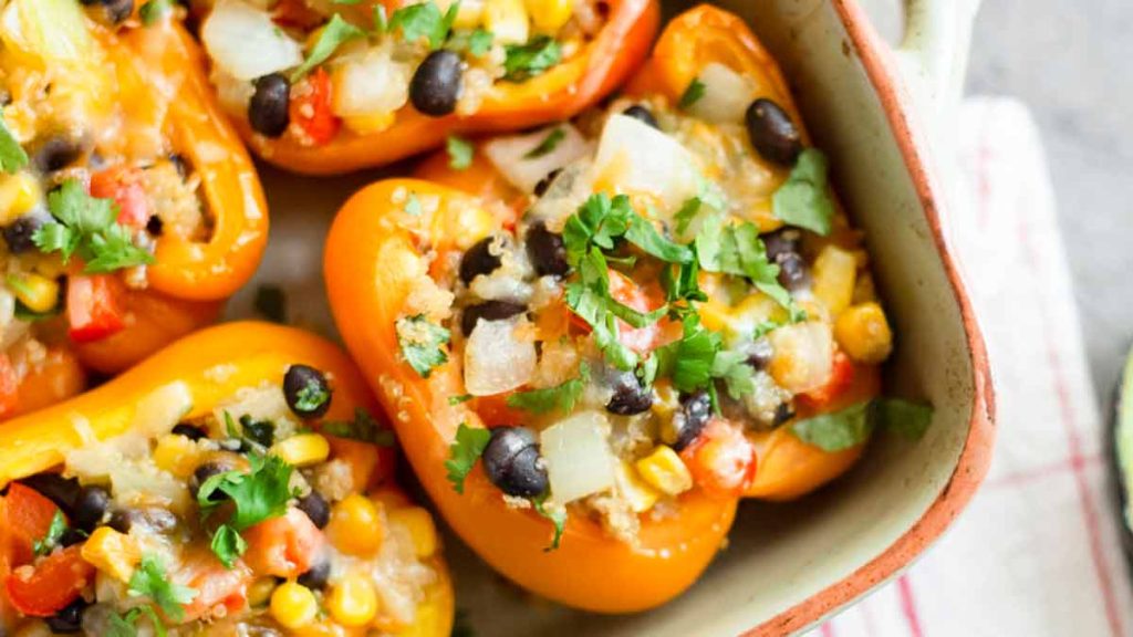 mexican-stuffed-peppers-with-quinoa-beans-and-corn