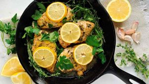 skillet-lemon-chicken-with-herbs