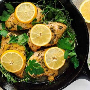 skillet-lemon-chicken-with-herbs