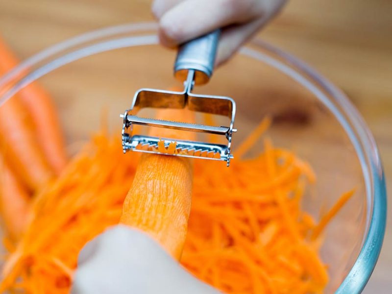 grated carrots