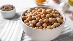chickpea in bowl