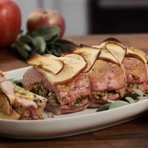Apple Sage Pork Tenderloin