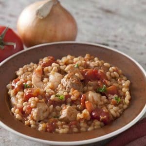 barley jambalaya