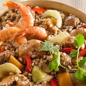 barley lentil turkey gumbo