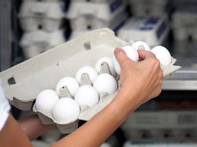 eggs at grocery store