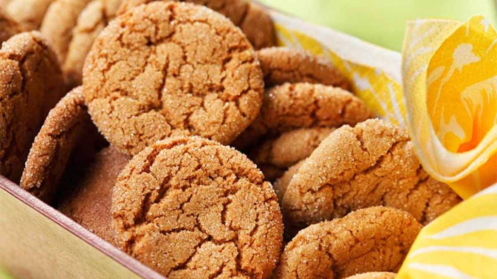 chickpea gingersnaps