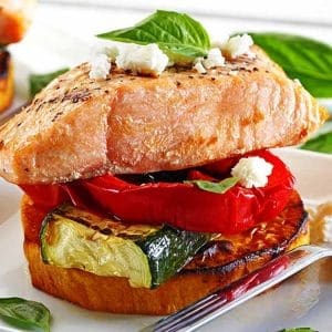 grilled-vegetable-and-salmon-stacks