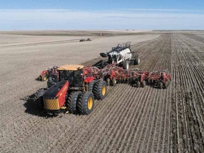 Tractor-Seeding-Field