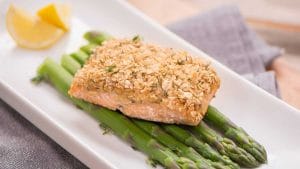 Honey-Mustard-Oat-Crusted-Salmon