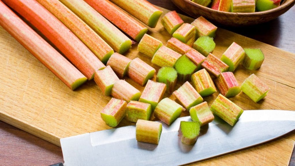 Freezing Rhubarb
