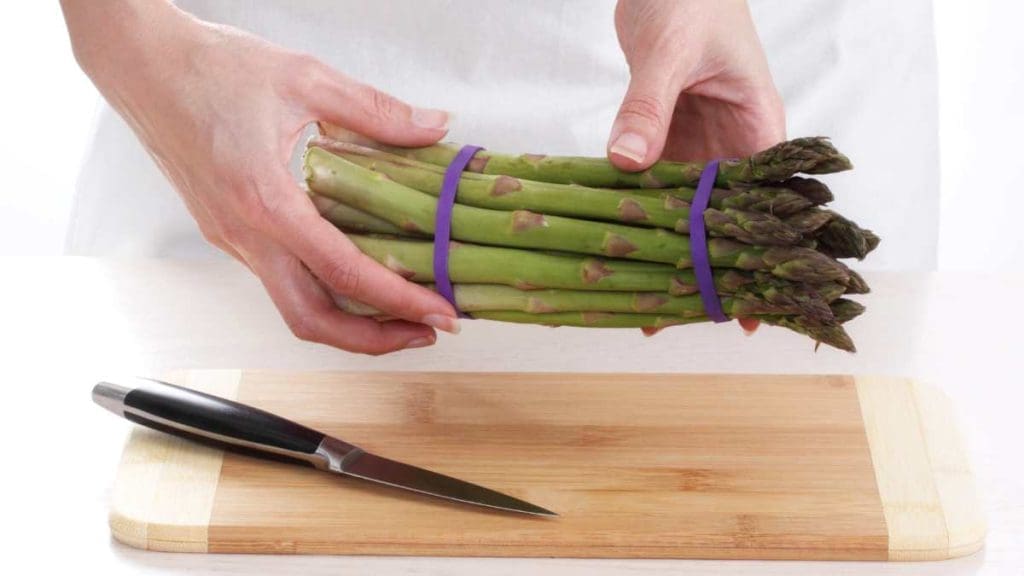 Storing asparagus