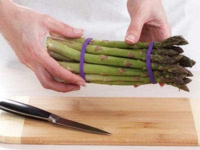 Storing asparagus