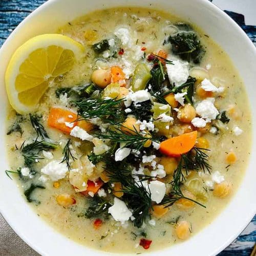 Lemon-Orzo-and-Chickpea-Soup
