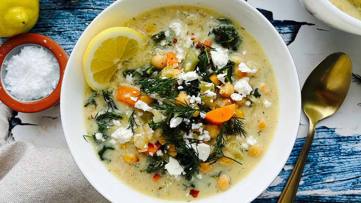 Lemon-Orzo-and-Chickpea-Soup