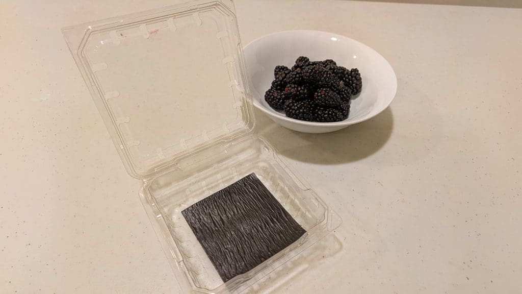 blackberries