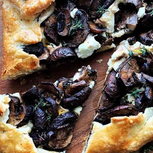 mushroom-and-goat-cheese-galette