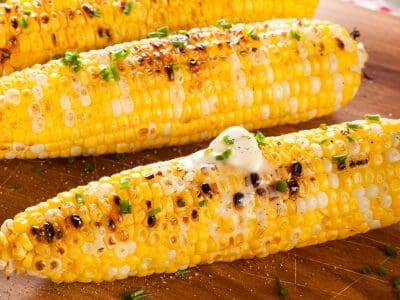 Grilled Corn Cob
