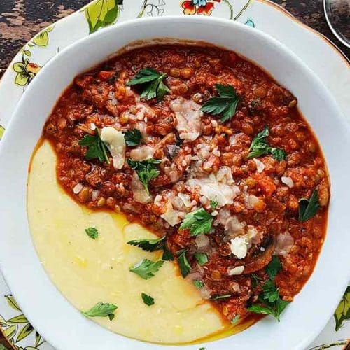 mushroom-and-lentil-ragout