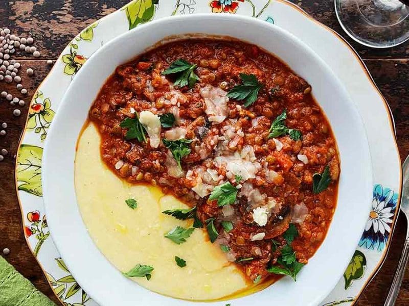 mushroom-and-lentil-ragout